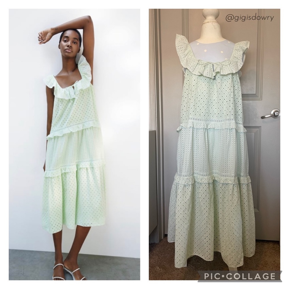 ZARA ‘Openwork Embroidered Dress’ - NWOT